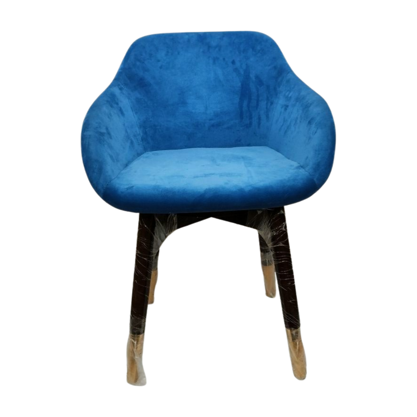 Pu Zack Chair With Wooden Frame