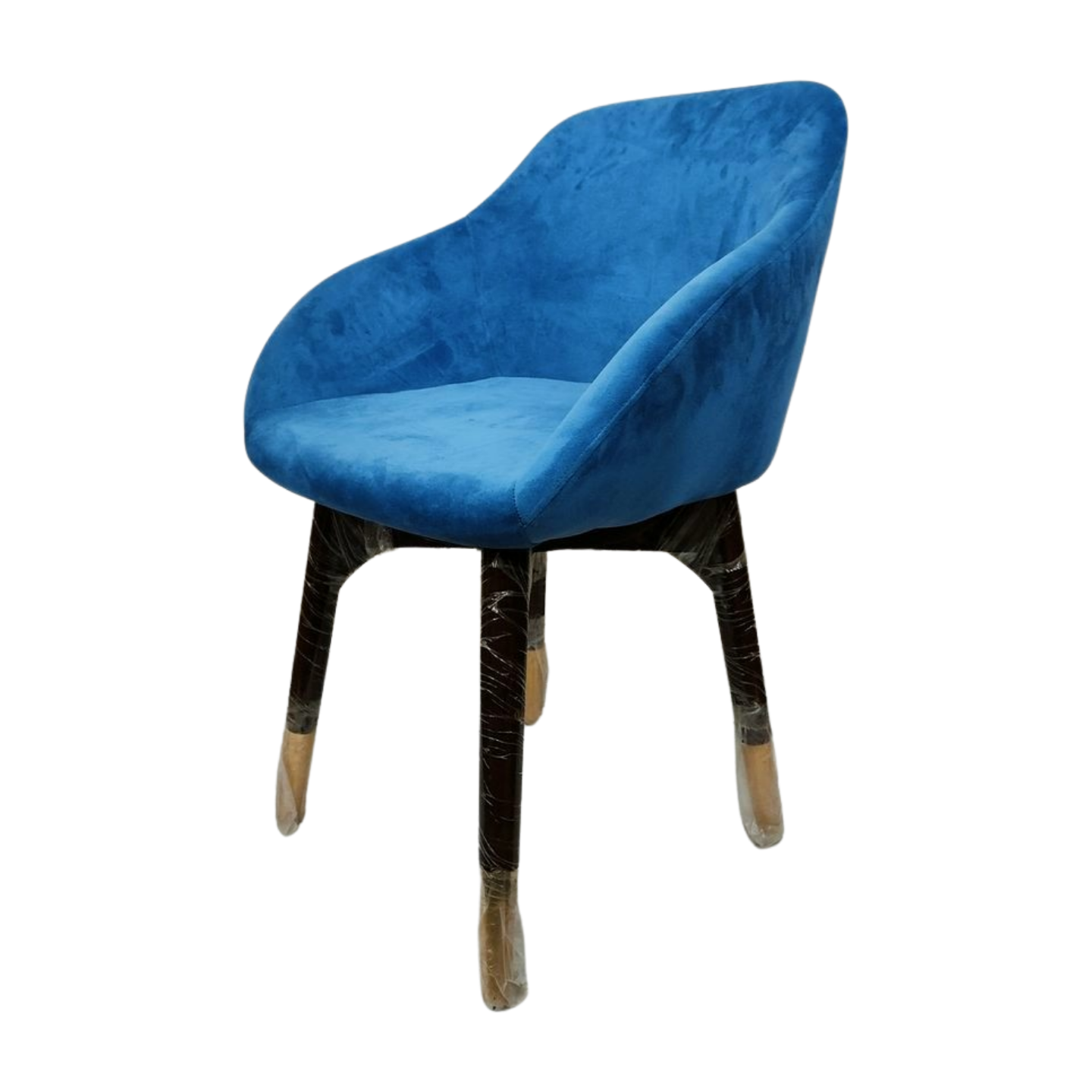 Pu Zack Chair With Wooden Frame - Image 2